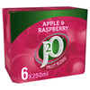 J2O Apple & Raspberry Fridge Pack 6 x 250ml