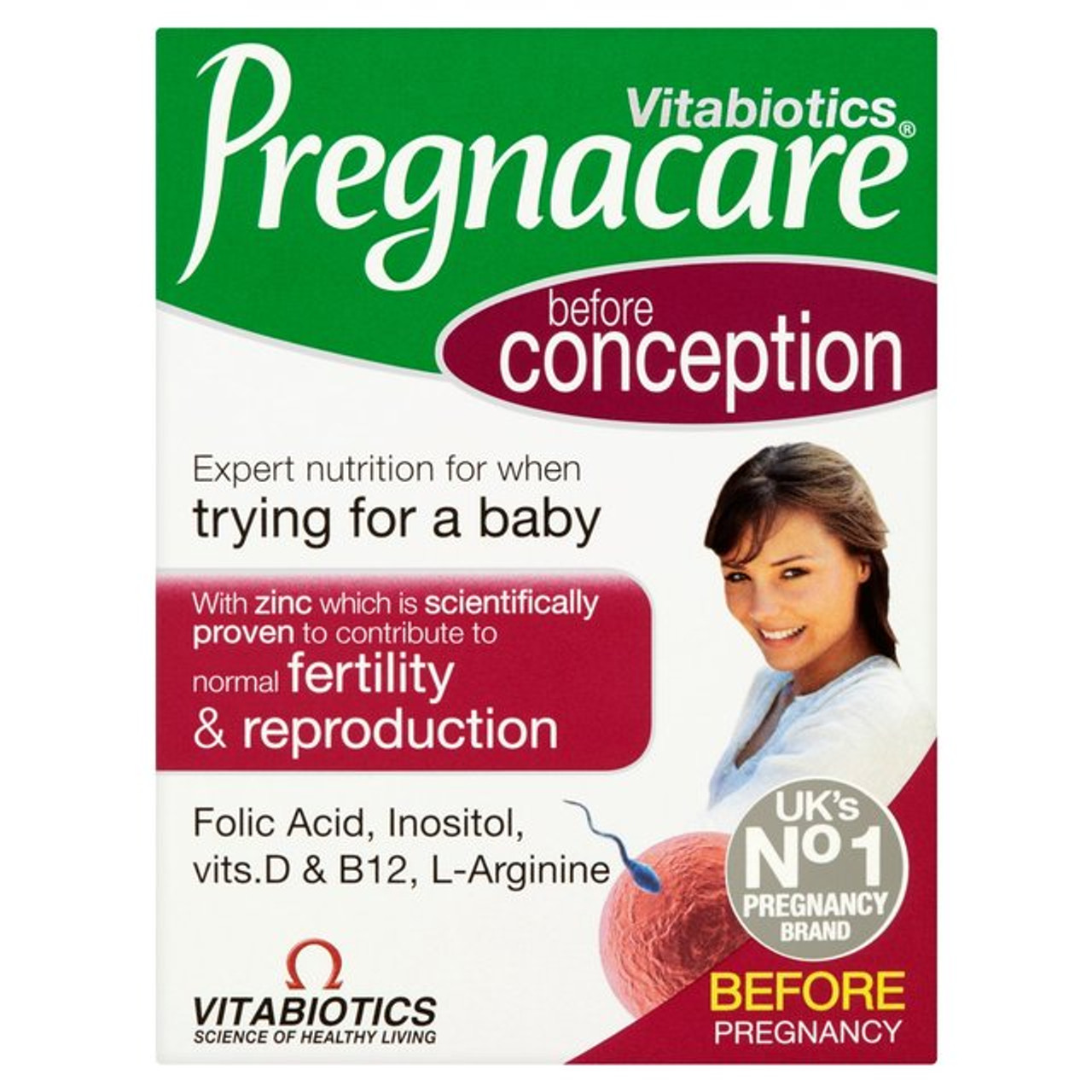 Vitabiotics Pregnacare Conception Tablets 30 Per Pack Caletoni International Grocer