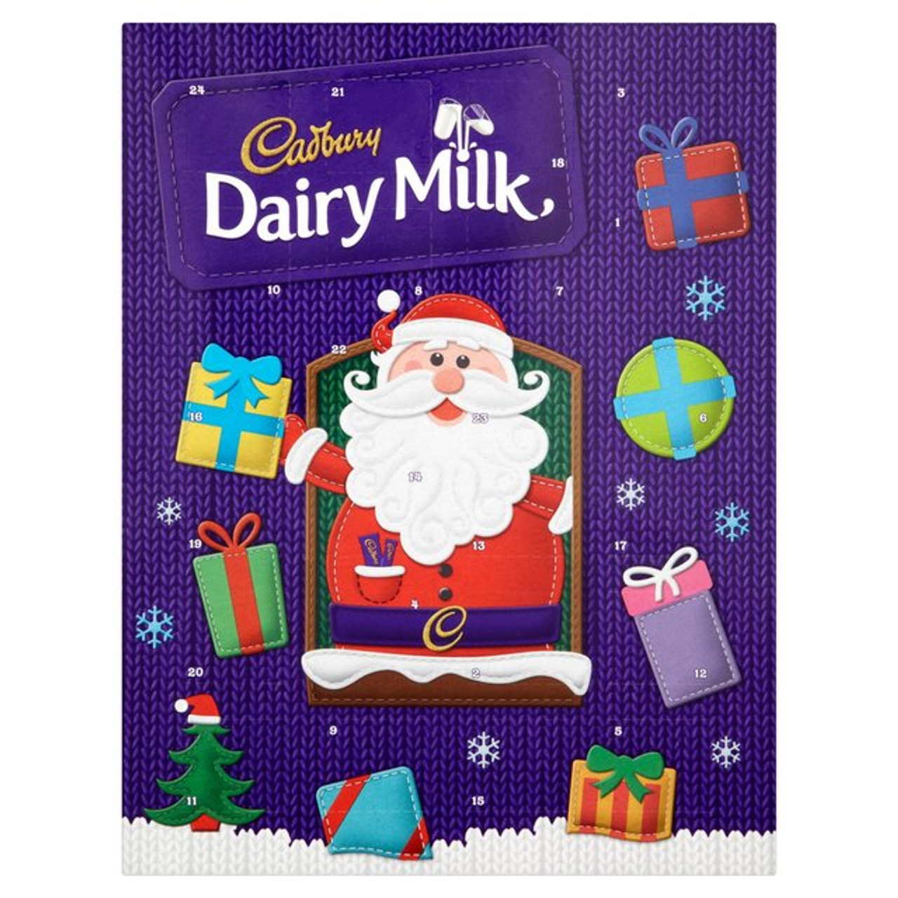 Cadbury Dairy Milk Advent Calendar 90g Caletoni International Grocer