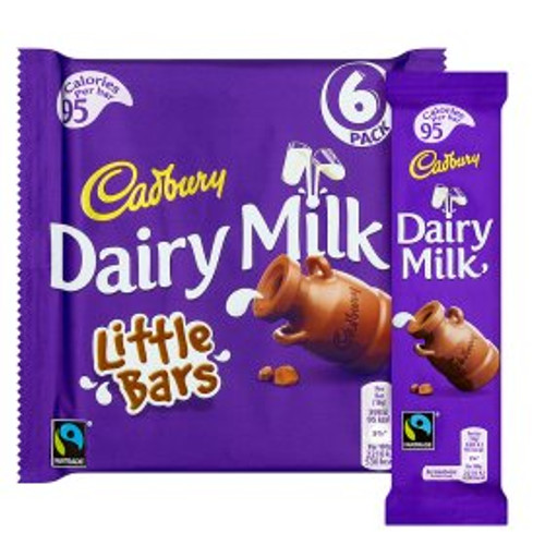 Cadbury Dairy Milk Little Bars 6x 18g
