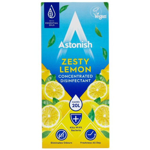 Astonish Concentrated Disinfectant 500ml - Zesty Lemon