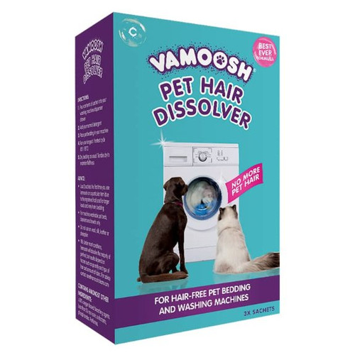 Vamoosh Pet Hair Dissolver 3 x 100g Sachets