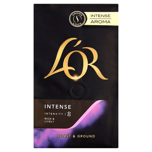 L'or Intense Rich And Lively Roast And Ground Coffee 210g