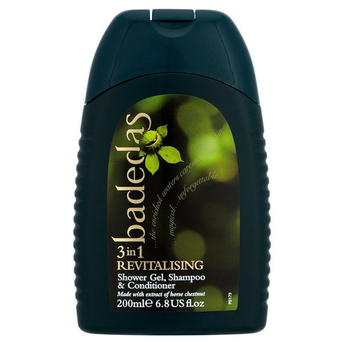 Badedas Revitalising Shower Gel Shampoo and Conditioner 200ml 