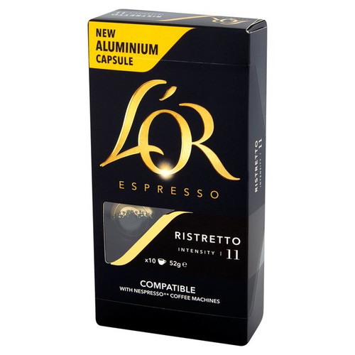 Lor Espresso Ristretto 10 x 52g Nespresso Compatible 