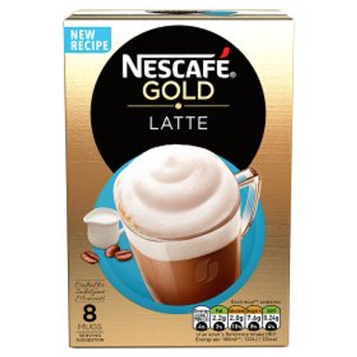 Nescafe Gold Latte  8 Sachets