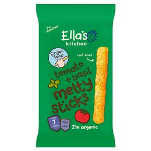 Ella's Kitchen Tomato And Basil Melty Sticks 16g