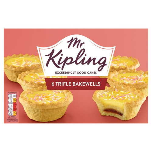 Mr. Kipling 6 Trifle Bakewells 