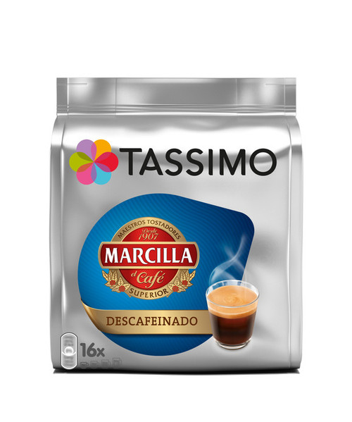 Tassimo Marcilla Descafeinado 16 Discs 118g