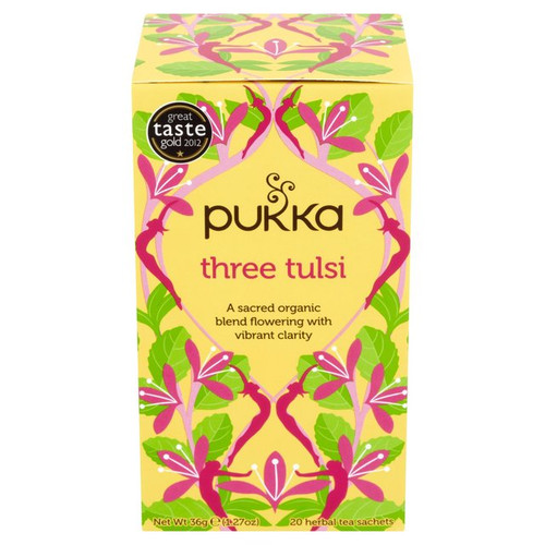 Pukka Three Tulsi Tea 20 Per Pack