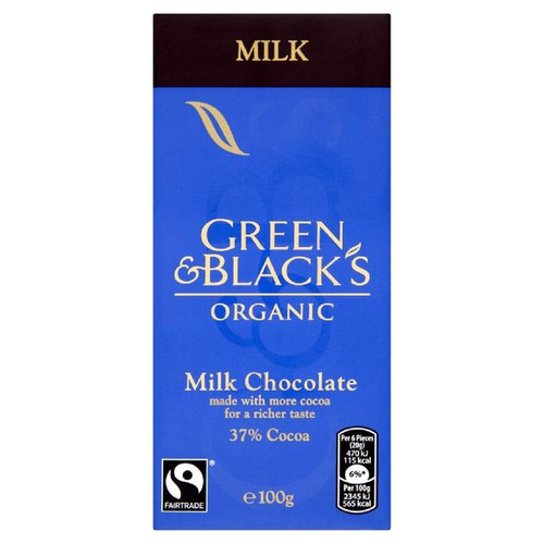  Green & Black's Milk 100g 