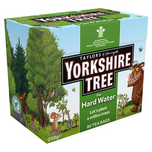 Taylor's of Harrogate Yorkshire Hard Water Tea 80 per pack 