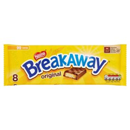 Breakaway Milk Chocolate Biscuit Bar 8 Pack 8x19g