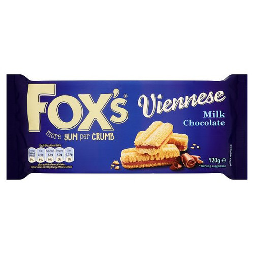 Foxs Chocolate Viennese Biscuits 120G
