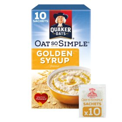 Quaker Oat So Simple Golden Syrup Porridge 360g