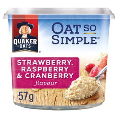 Quaker Oat So Simple Mixed Berries Porridge Pot 57g