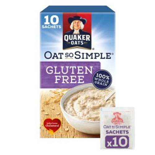 Quaker Oat So Simple Gluten Free Original Porridge 10x35g