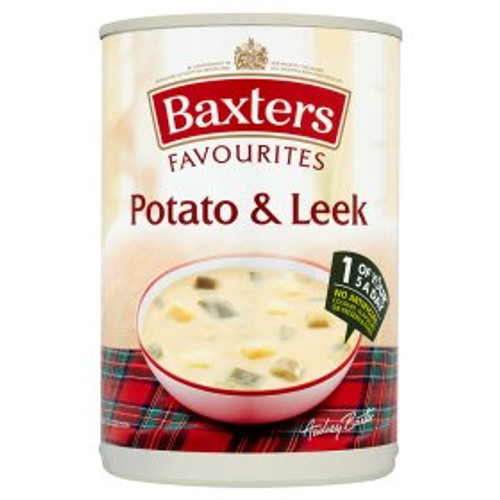 Baxters Favourites Potato & Leek Soup 400g