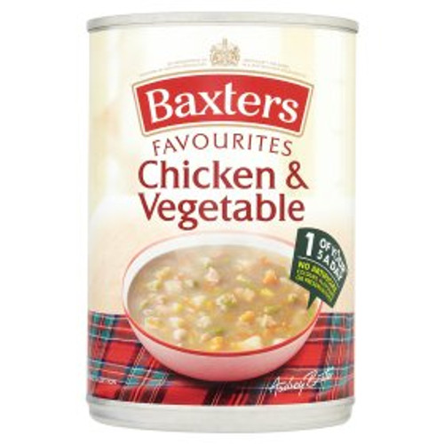 Baxters Favourites Chicken & Vegetable Soup 400g