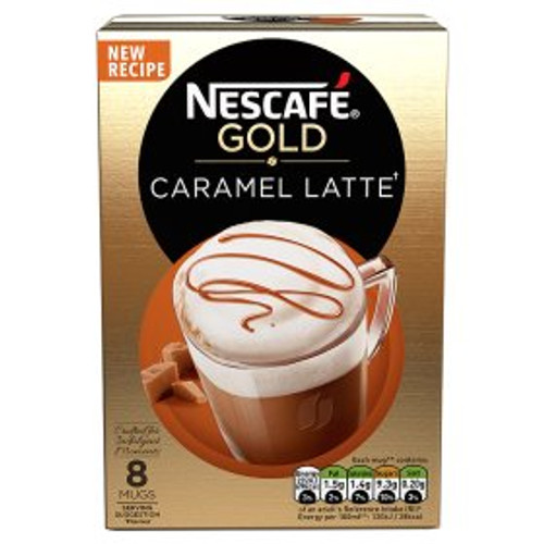 Nescafe Gold Caramel Latte Coffee Sachets