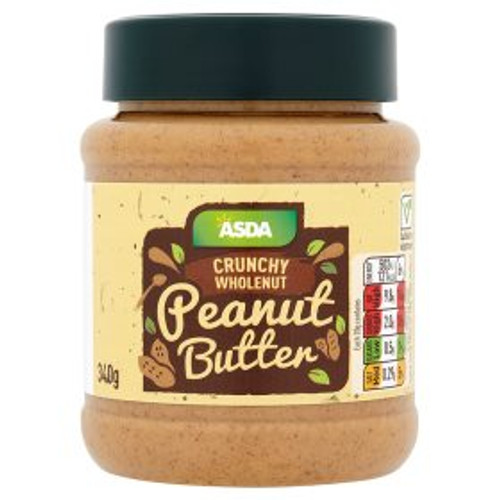 ASDA Crunchy Wholenut Peanut Butter 340g