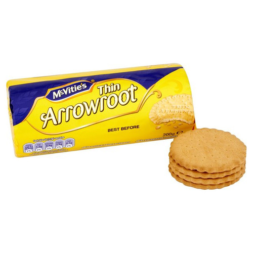 McVities Crawfords Thin Arrowroot Biscuits 200g