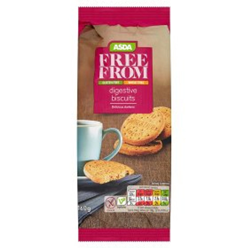 ASDA Free From Digestive Biscuits 160g
