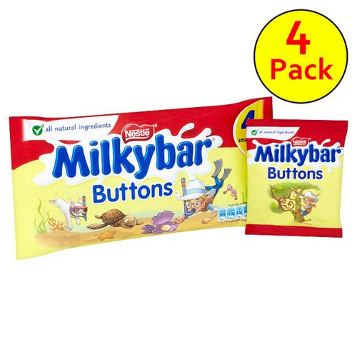 Nestle Milkybar Buttons 4 Pack 80G