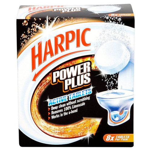 Harpic Power Plus Tablets 8 Pack