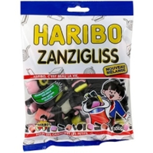 Haribo Zanzigliss Réglisse 300g