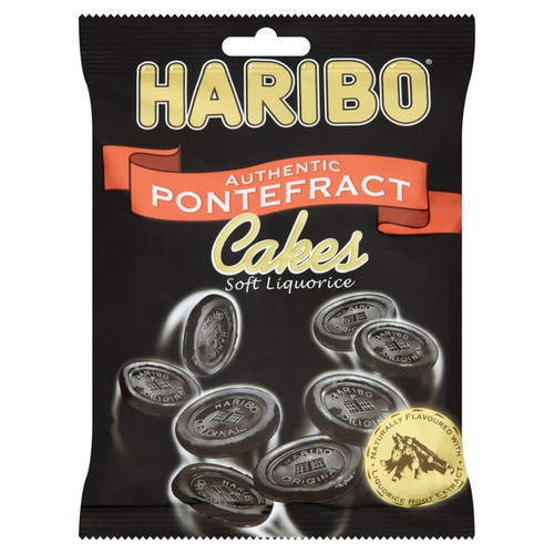 Haribo Authentic Pontefract Cakes 160g Bag