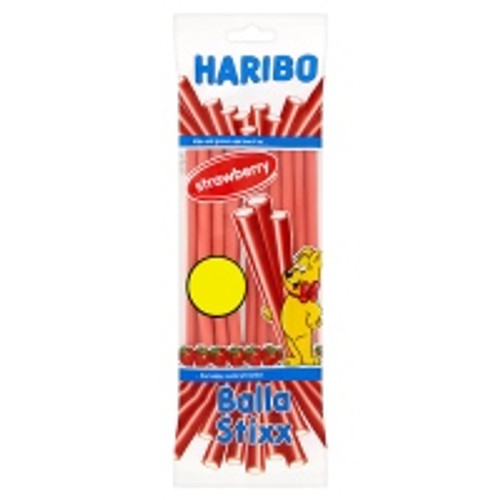HariboStrawberry Balla Stixx Bag 140g