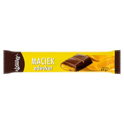 Wawel Maciek Adwokat Chocolate Bar 40G