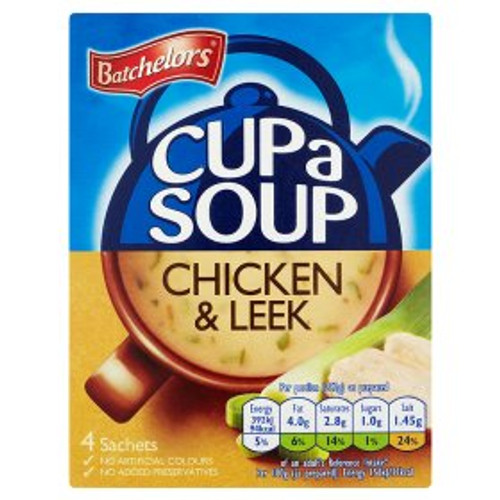 Batchelors Cup A Soup Chicken And Leek (4 per pack)