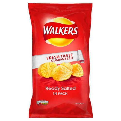 Walkers Ready Salted 12 Pack