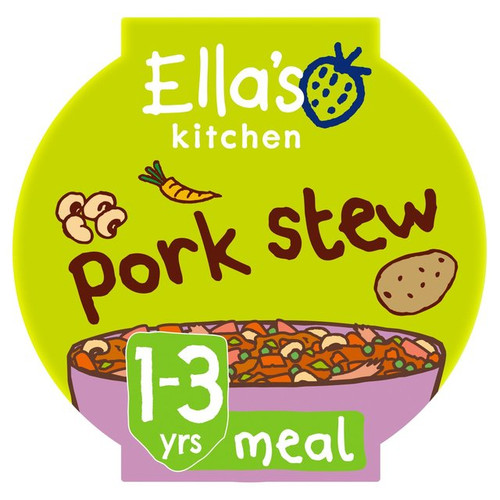 Ella's Kitchen 12 Mths+ Pork Stew Meal 200g