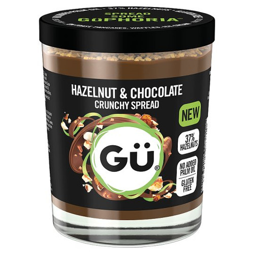 Gu Crunchy Chocolate And Hazelnut Spread 200G