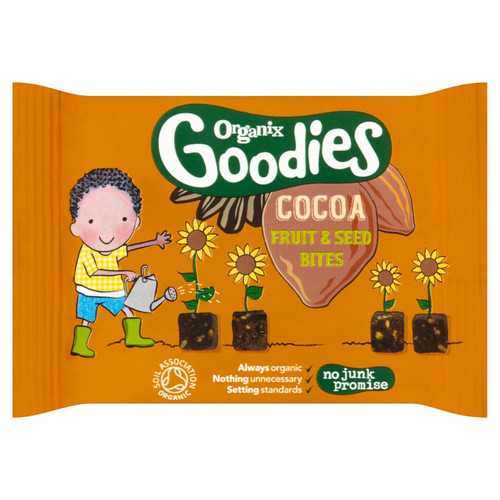 Organix Goodies Cocoa & Seed Fruit Bites 20g