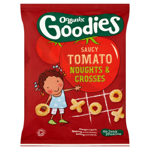 Organix Goodies Tomato Noughts & Crosses 15g