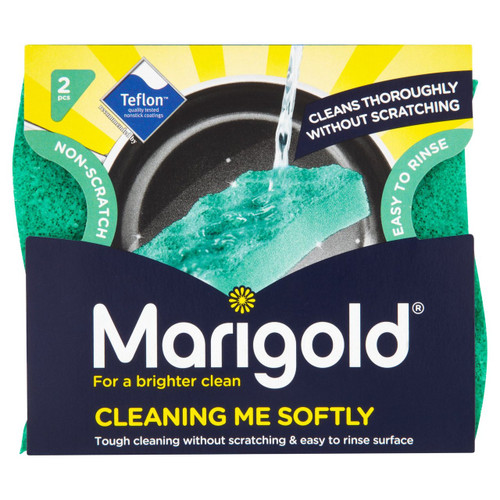 Marigold Cleaning Me Softly Non Scratch Scourer 2 per pack