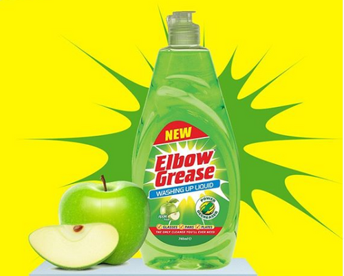 Elbow Grease Apple Scented Washing Up Liquid 740ml