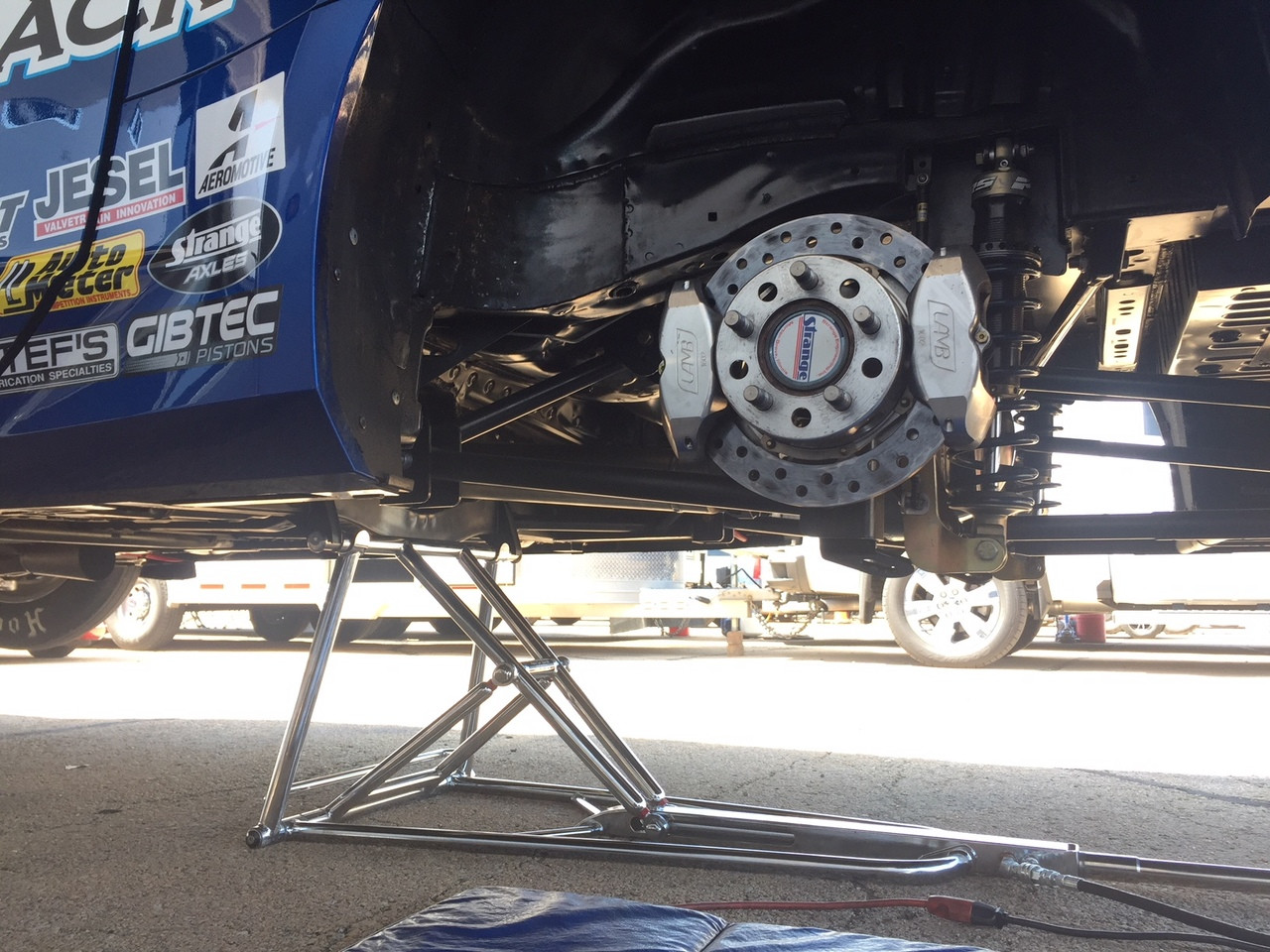 Gen 6 COPO Camaro ProJack Car Stands Patterson Elite