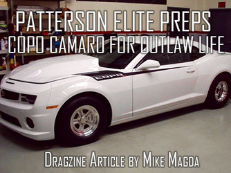 Patterson-Elite Preps COPO Camaro For Outlaw Life