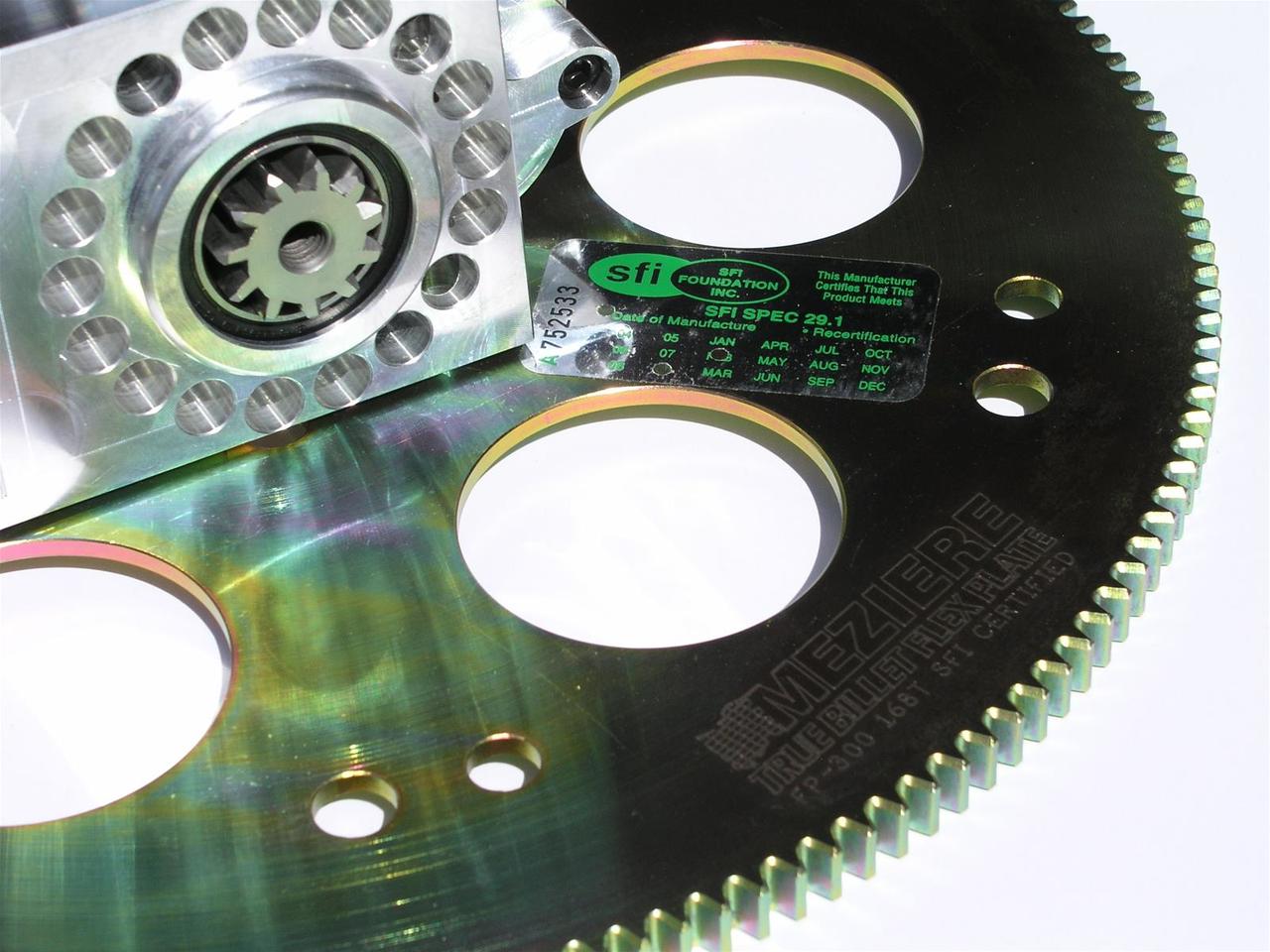 Meziere Starter and Flexplate Combo, 139 Tooth Patterson Elite