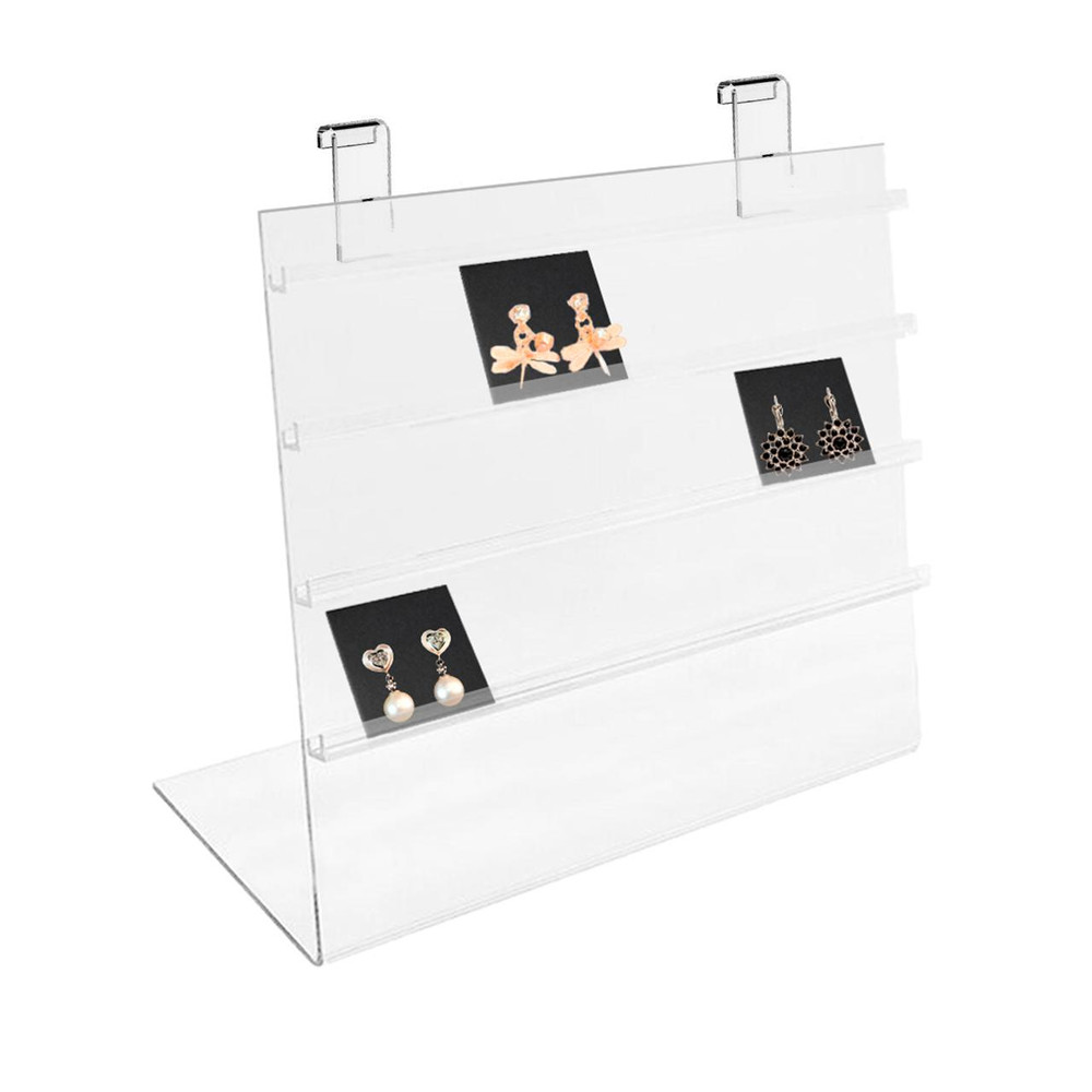 Acrylic Gridwall Carded Earring Display - For 2 Inches Cards