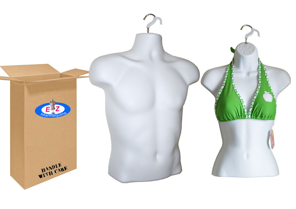 Torso  Male and Female Hanging  Mannequin  Forms    UPC: 022099700500