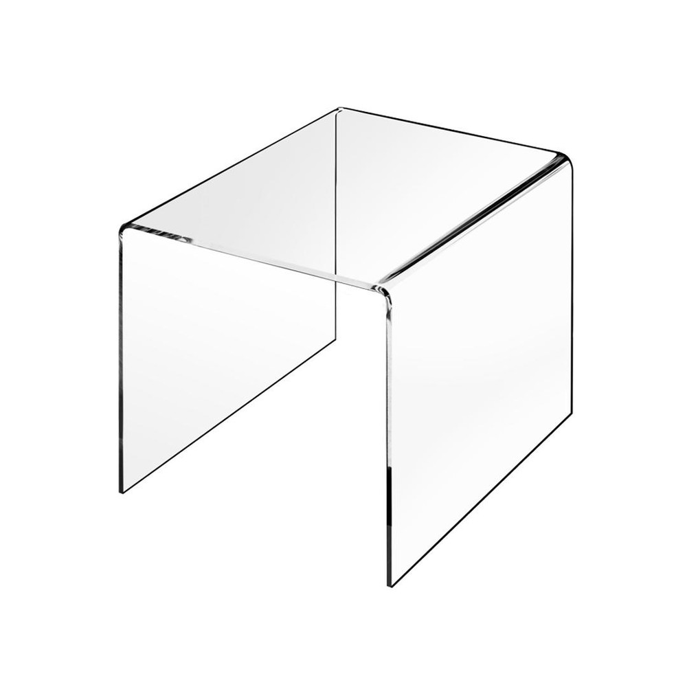 Square Acrylic Stand Riser for Countertop 1/4 Inches Thick