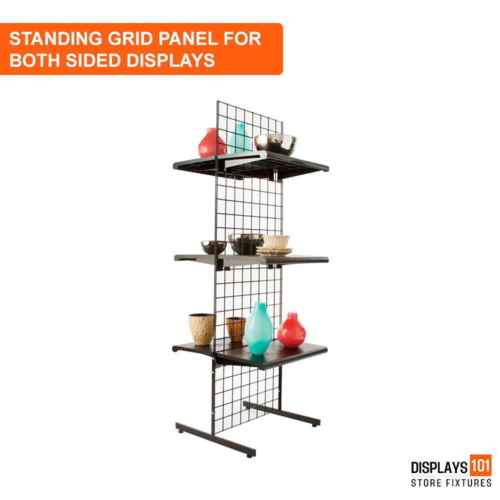 Displays 101 2' x 4' Gridwall Tower with T-Base