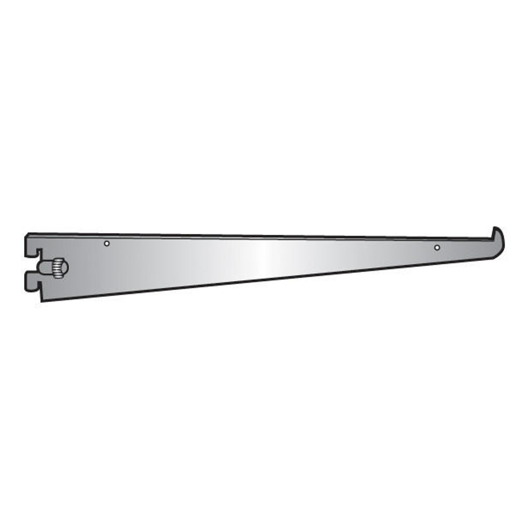 Maxima Displays Shelf Bracket With Screw Tightening Chrome