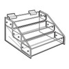Proacrylics Stair Shelf w/ 3 Display Steps For Slatwall Panels